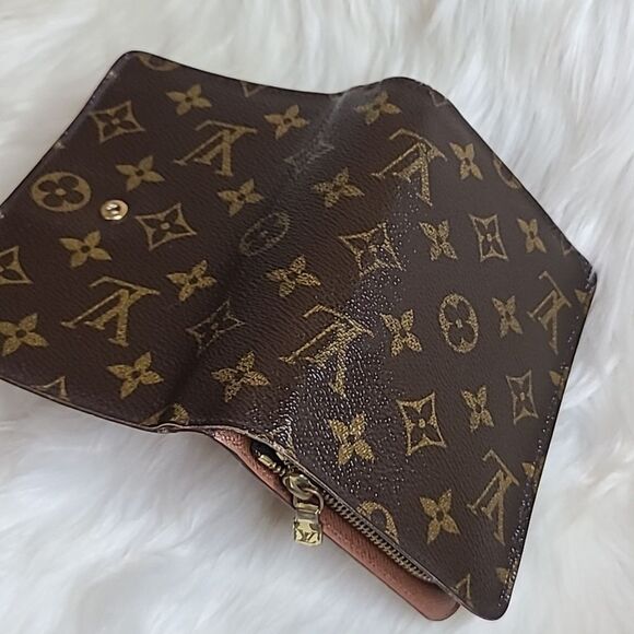 💯Authentic Louis Vuitton Monogram Porte Papier Zip Wallet🍀 - Picture 9 of 15